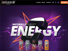 Tablet Screenshot of crunkenergy.com